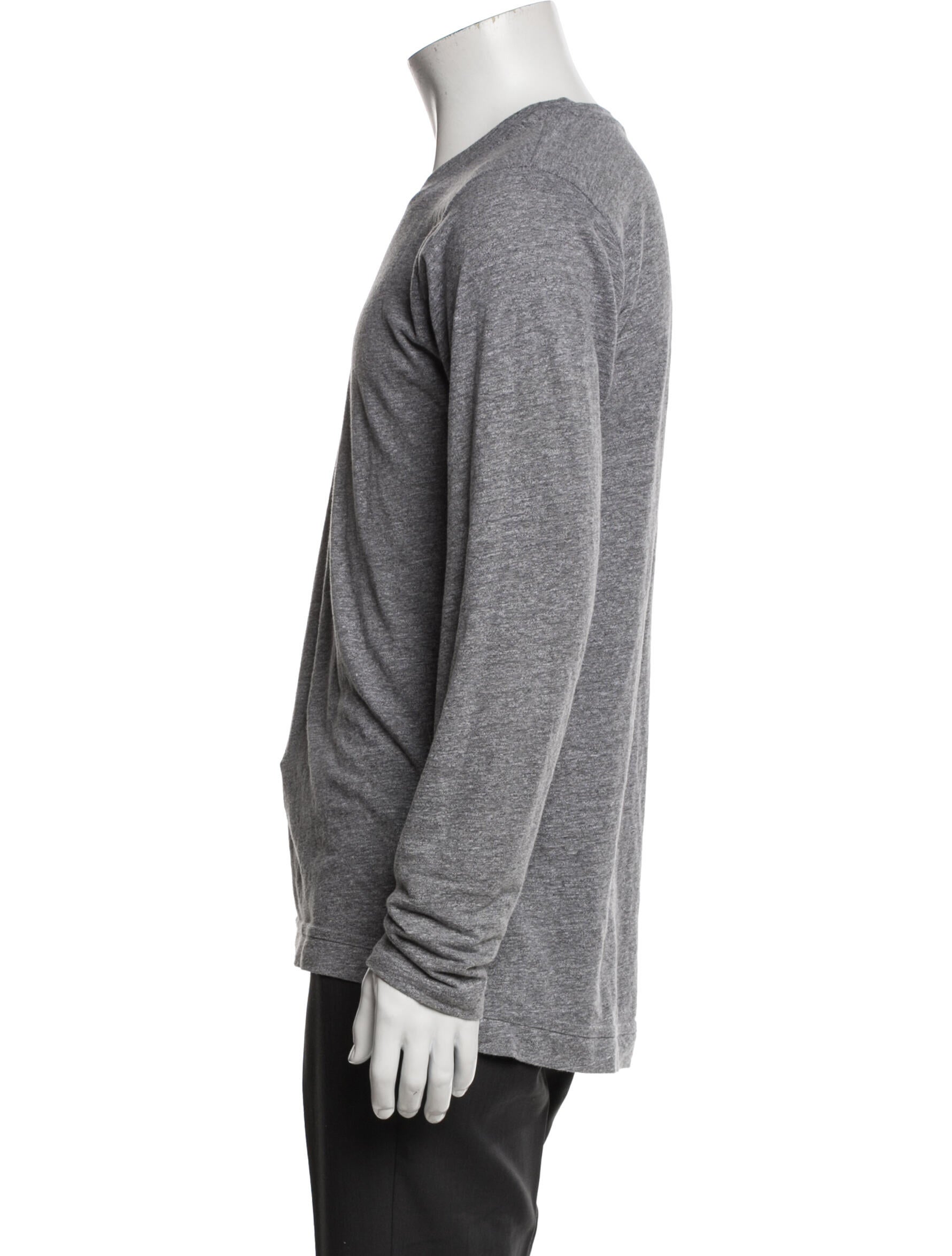 John Elliott + Co Scoop Neck Long Sleeve Henley