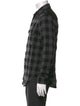 John Elliott + Co Plaid Print Long Sleeve Shirt