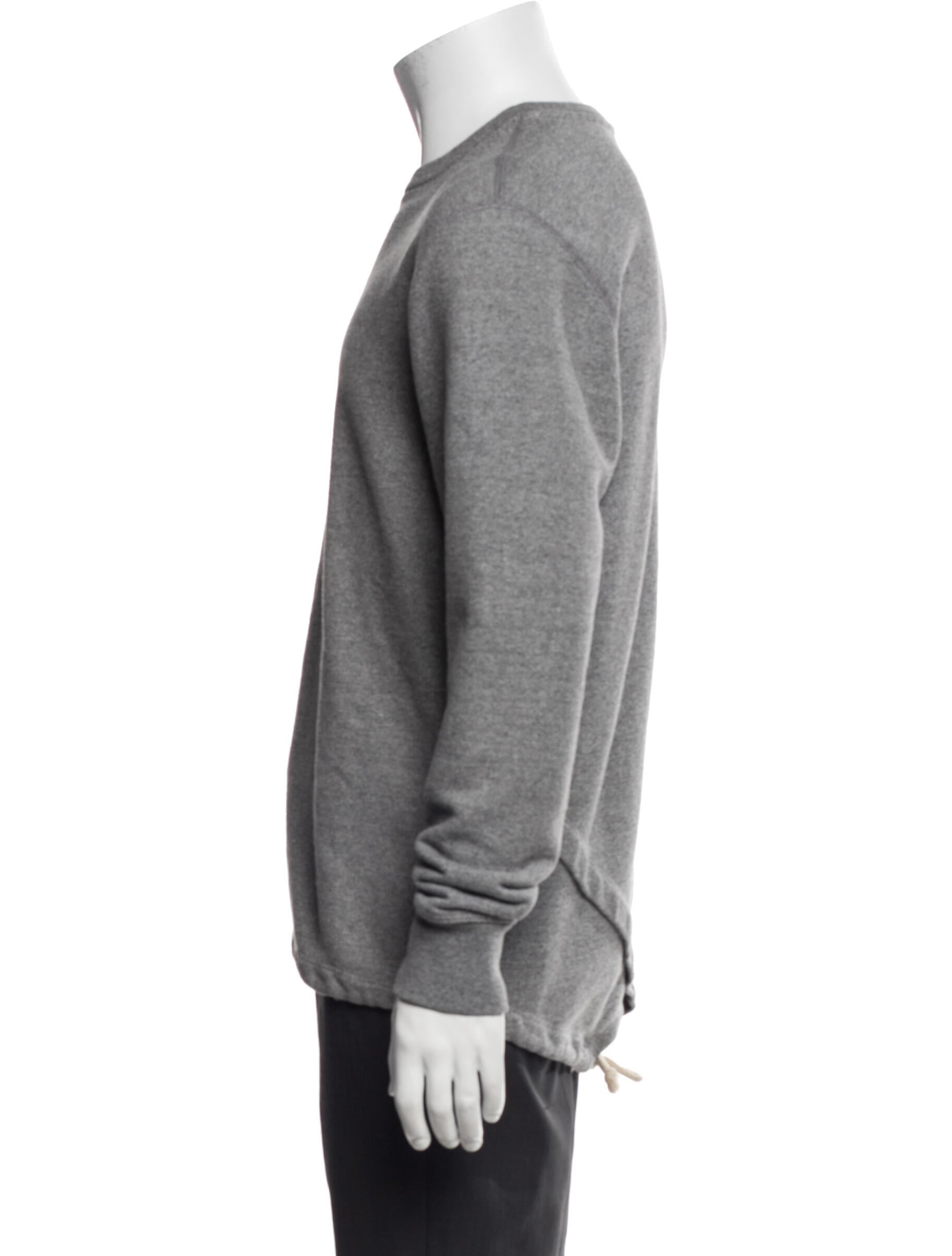 John Elliott + Co Crew Neck Long Sleeve Pullover