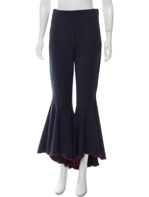Ellery Flared Pants Blue