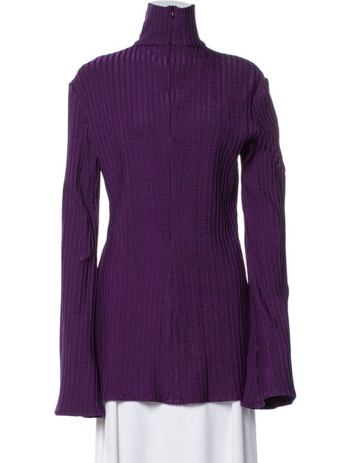 Ellery Turtleneck Long Sleeve Tunic w/ Tags Purple