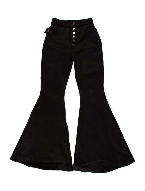 Ellery High-Rise Flared Jeans Black