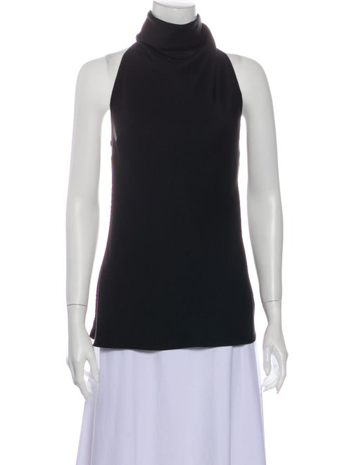 Ellery Turtleneck Sleeveless Top w/ Tags Black