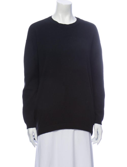 Ellery Cashmere Crew Neck Sweater Black