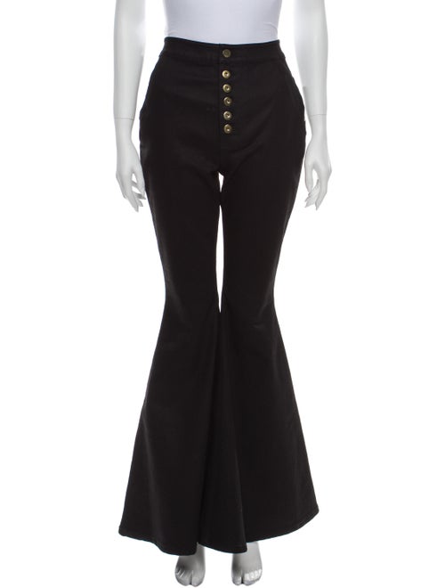 Ellery High-Rise Flared Jeans w/ Tags Black
