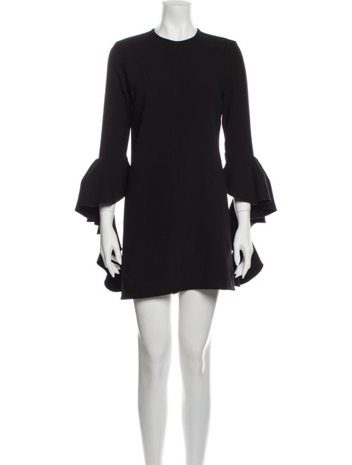 Ellery Crew Neck Mini Dress Black