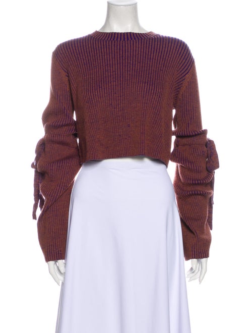 Ellery Merino Wool Crew Neck Sweater Wool