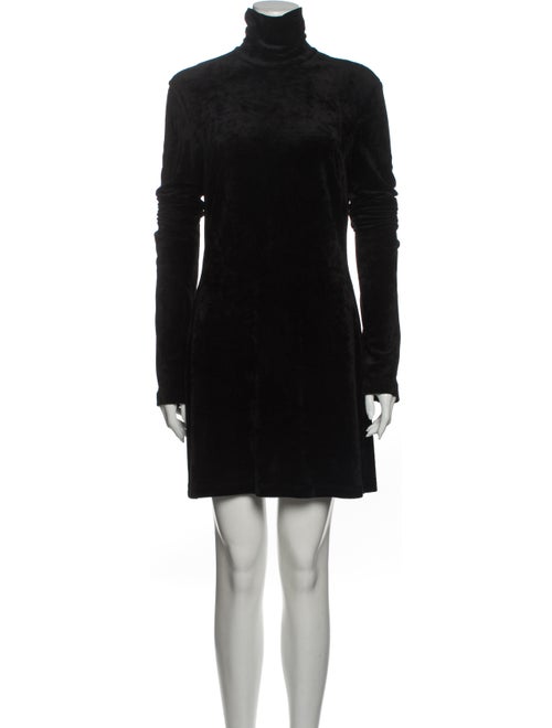 Ellery Turtleneck Mini Dress Black