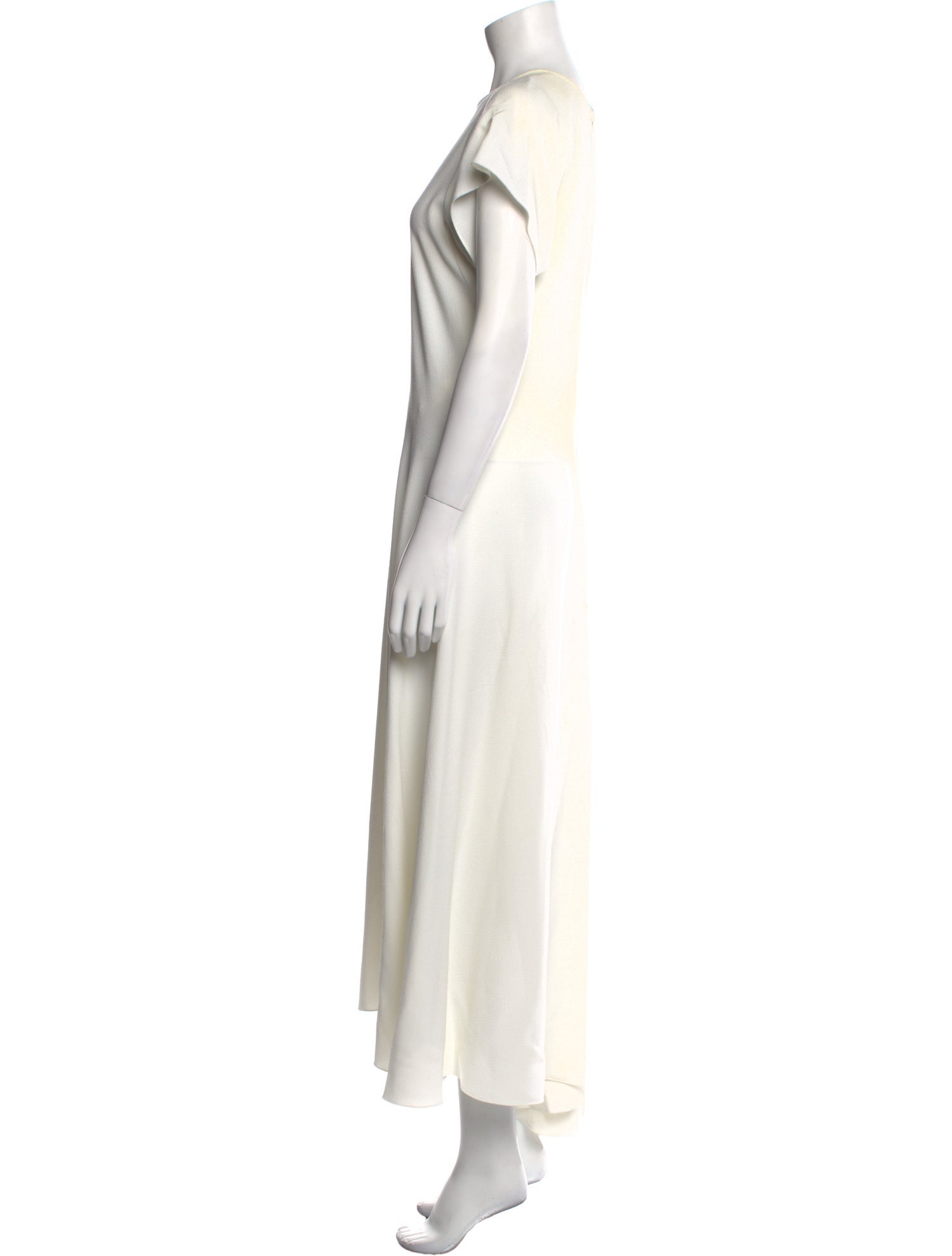 Ellery Crew Neck Long Dress