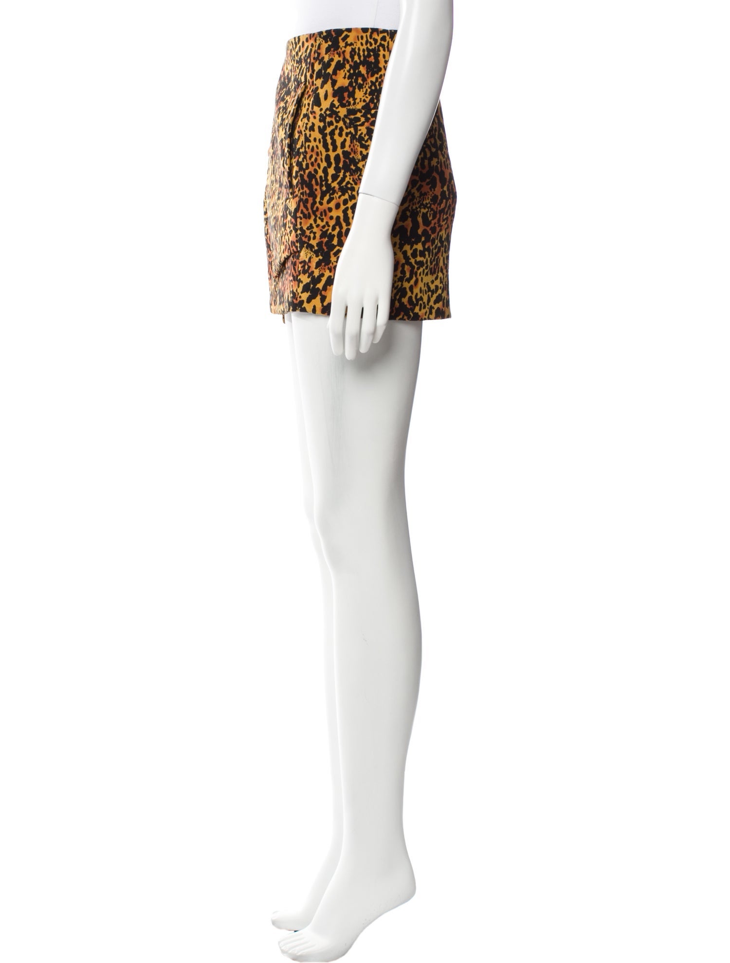 Ellery Silk Mini Skirt