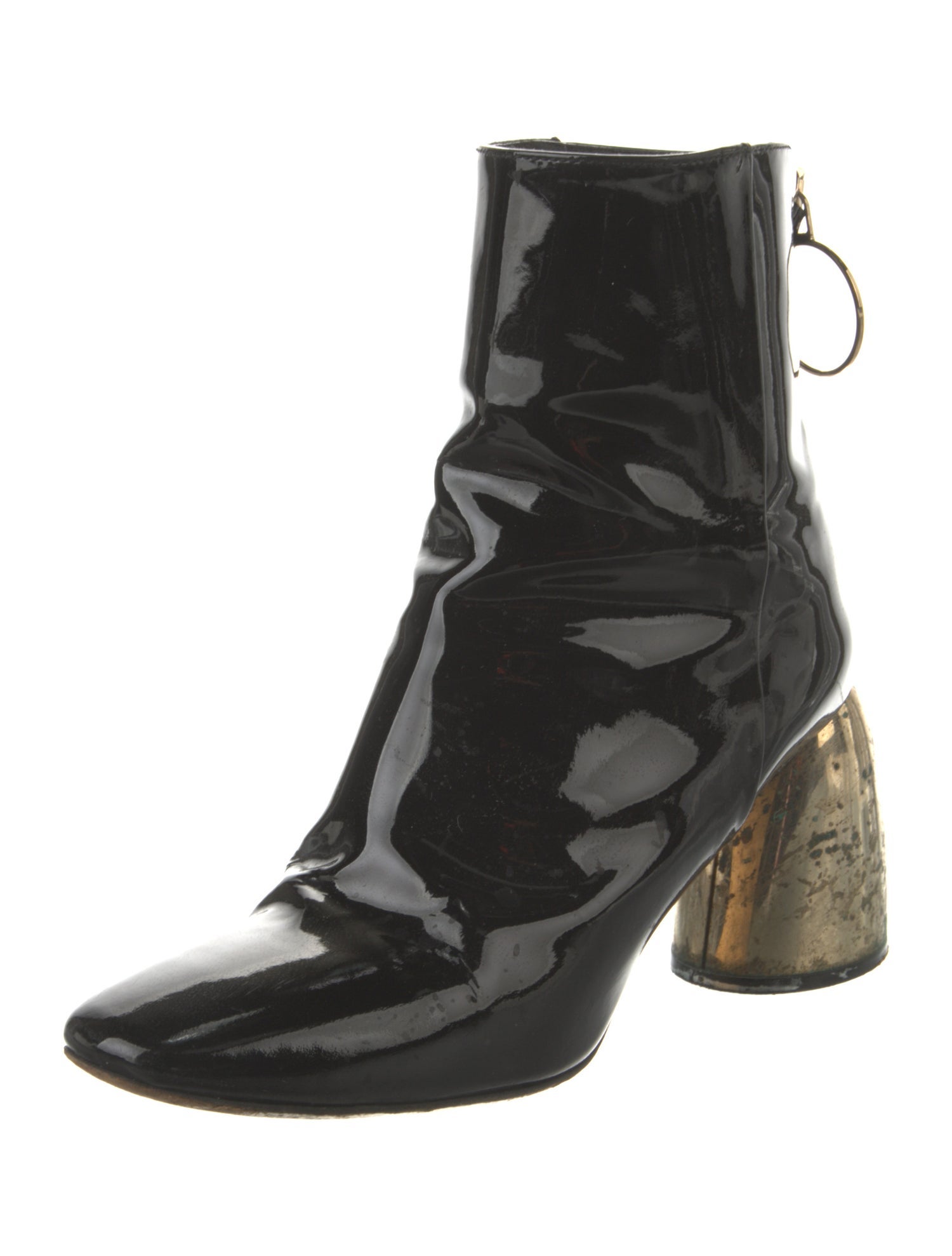 Ellery Patent Leather Boots