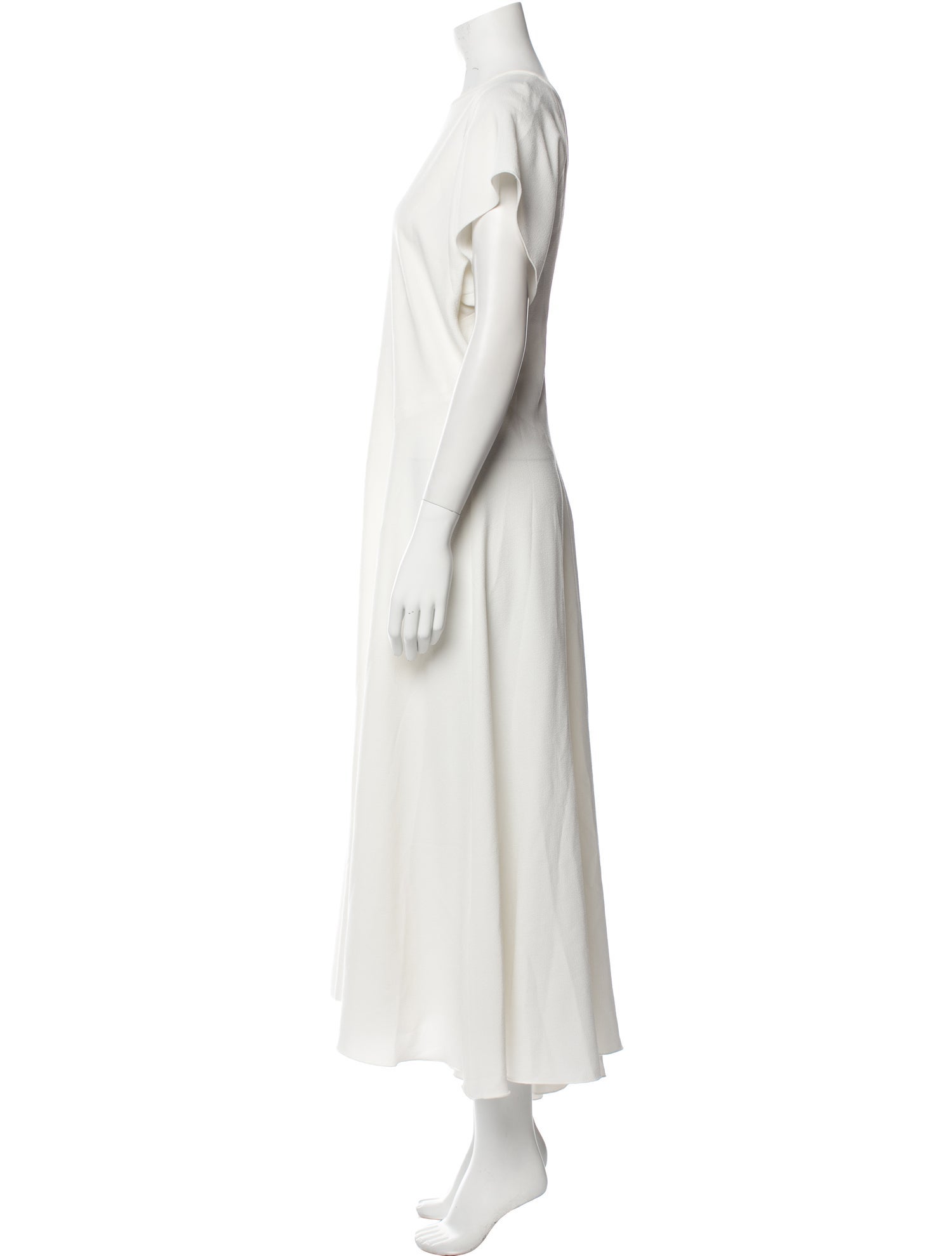 Ellery Crew Neck Long Dress
