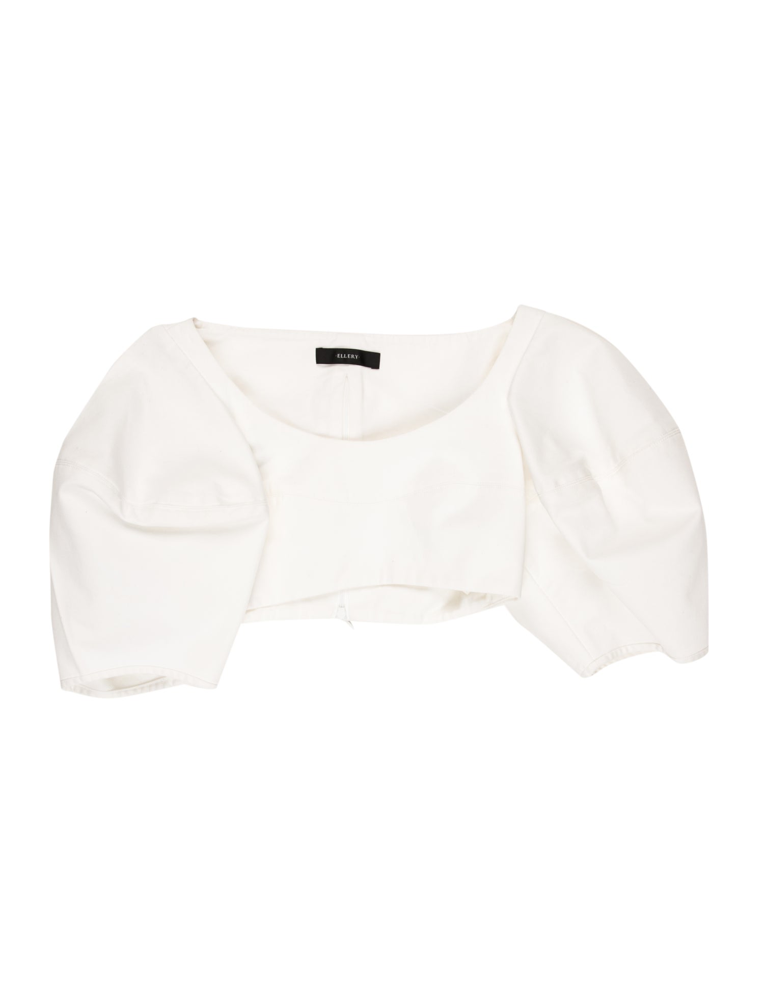Ellery Strapless Crop Top