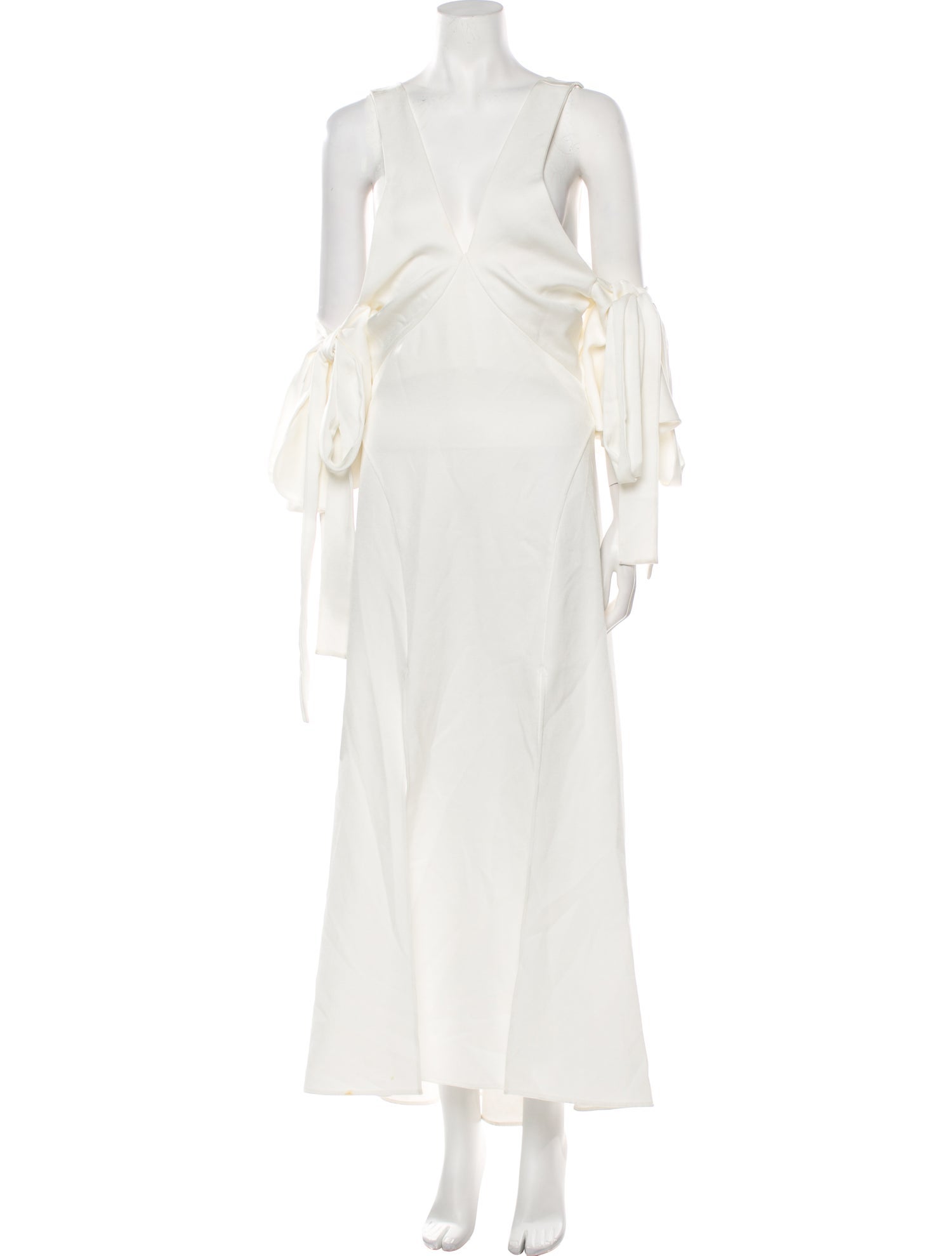 Ellery V-Neck Long Dress