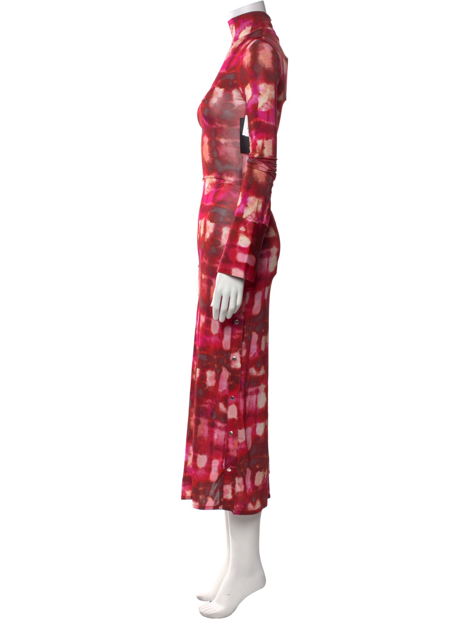 Ellery Tie-Dye Print Long Dress