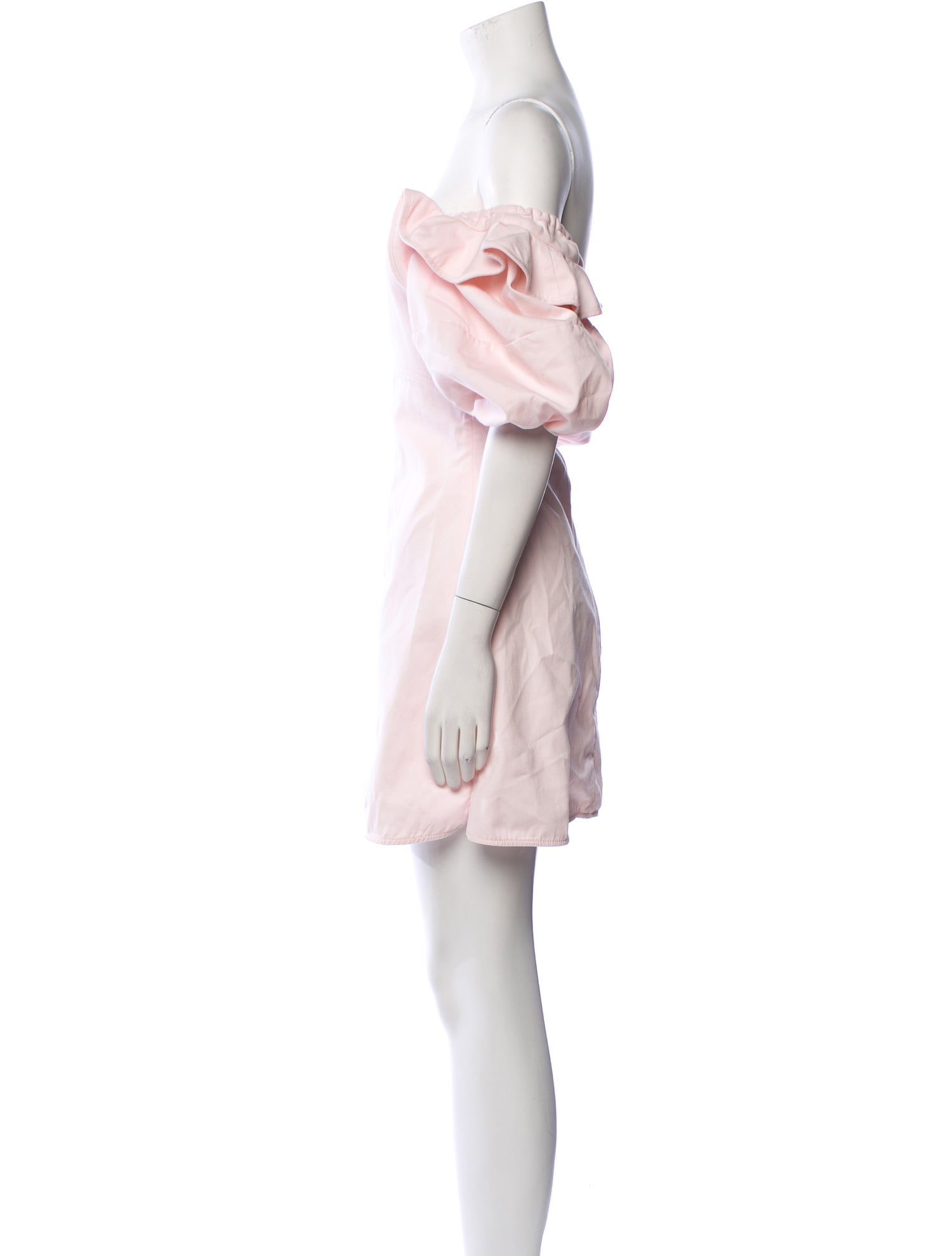 Ellery Off-The-Shoulder Mini Dress