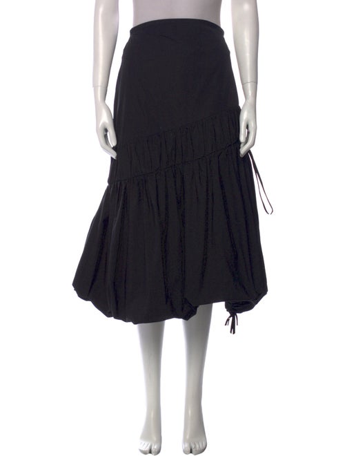 Ellery Ruffle Embellishment Midi Length Skirt