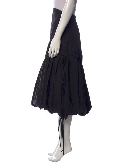 Ellery Ruffle Embellishment Midi Length Skirt