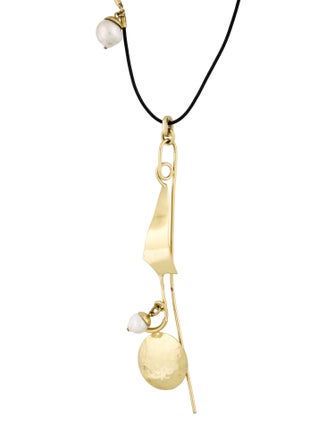 Ellery Pearl Abstract Collar Necklace