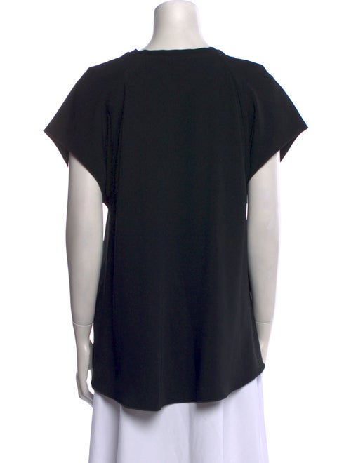 Ellery Scoop Neck Short Sleeve T-Shirt