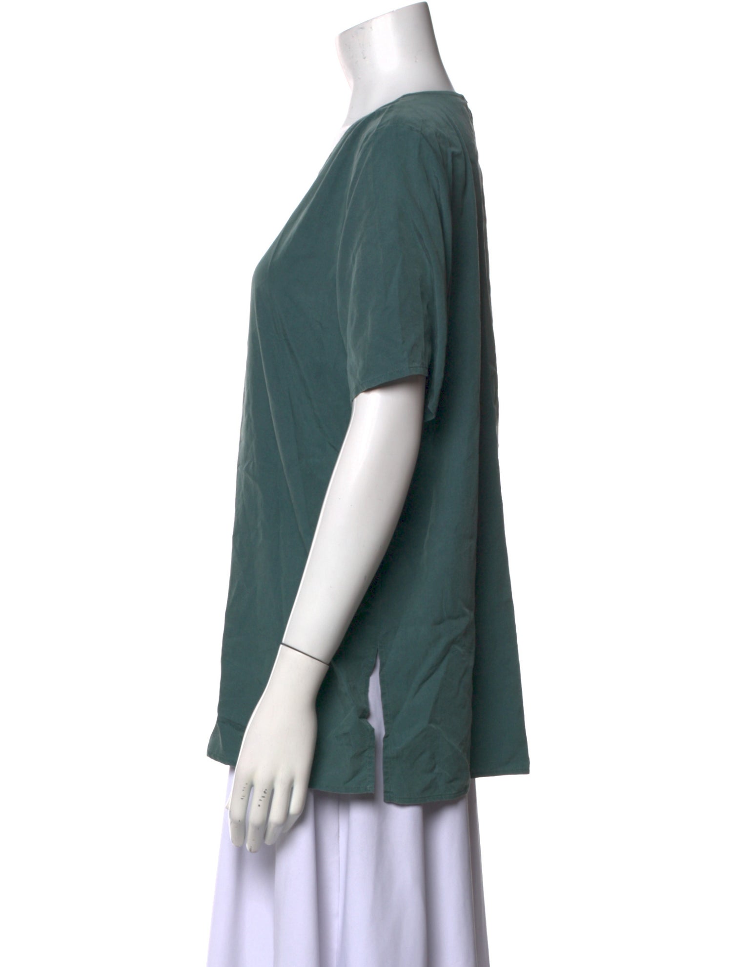 Eileen Fisher Crew Neck Short Sleeve T-Shirt