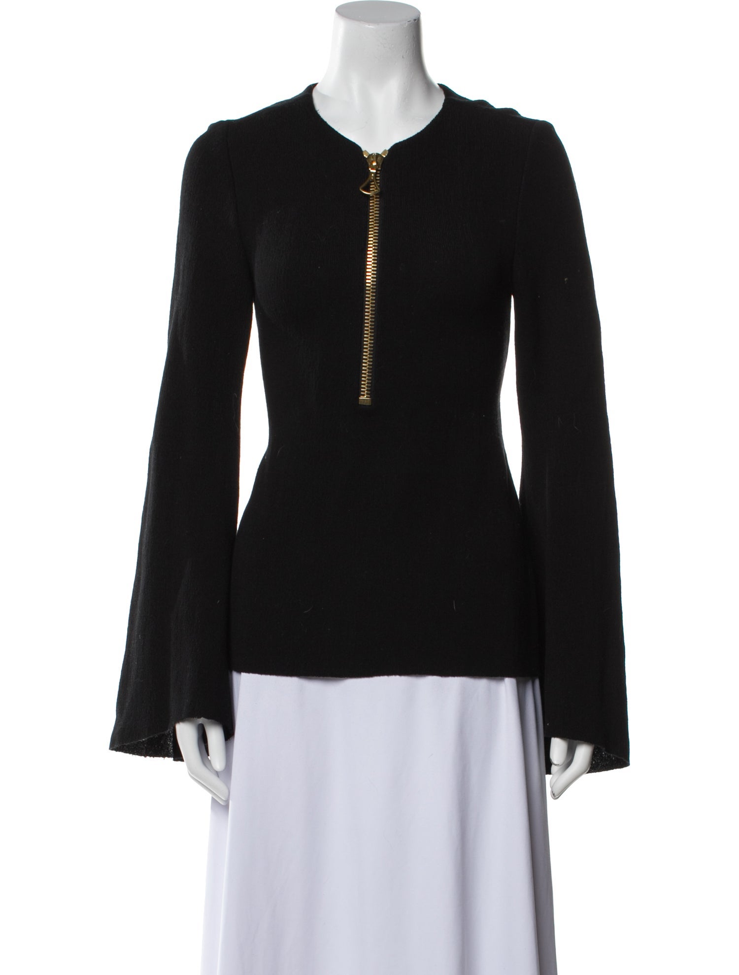 Ellery Crew Neck Long Sleeve Top