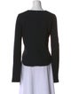 Ellery V-Neck Long Sleeve Top