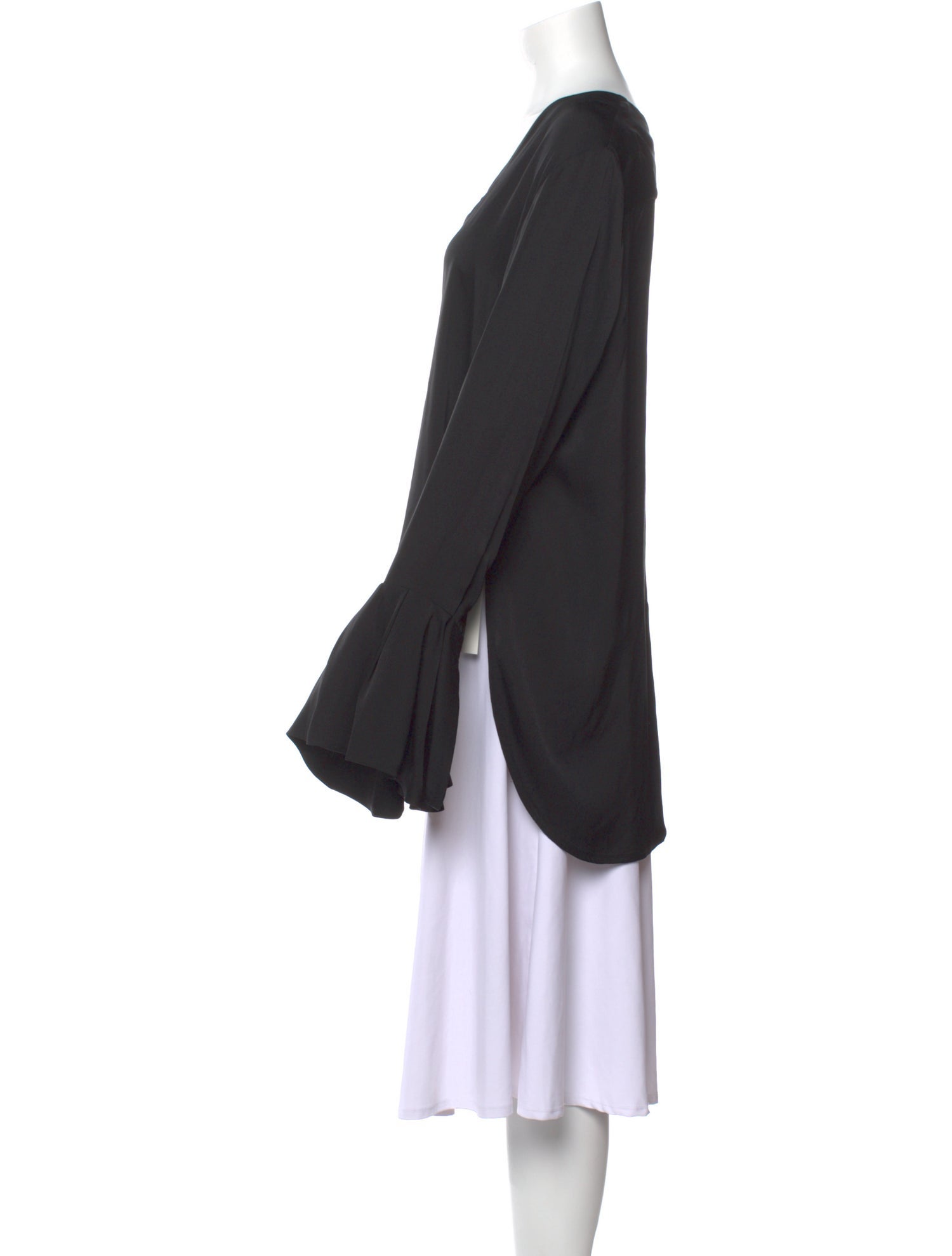 Ellery Silk V-Neck Tunic