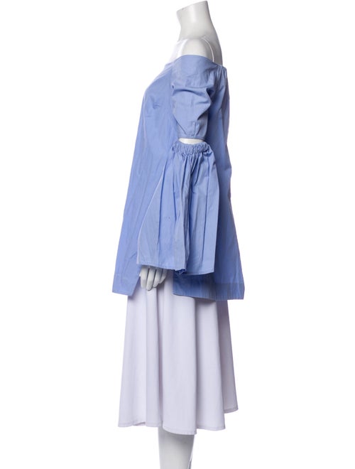 Ellery Off-The-Shoulder Three-Quarter Sleeve Tunic
