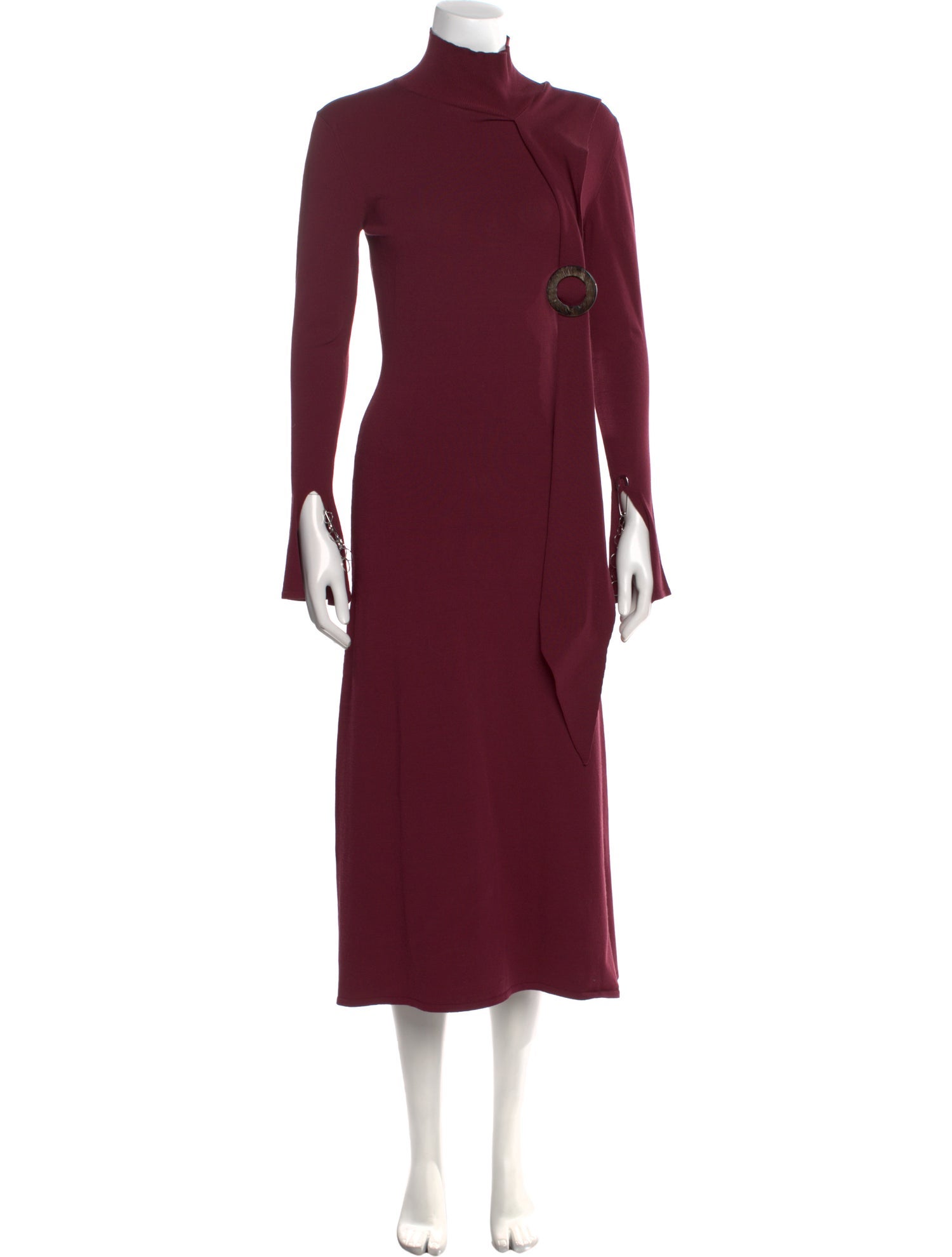 Ellery Turtleneck Long Dress