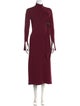 Ellery Turtleneck Long Dress