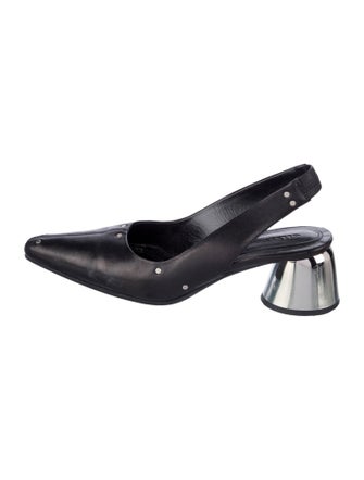 Ellery Leather Slingback Pumps