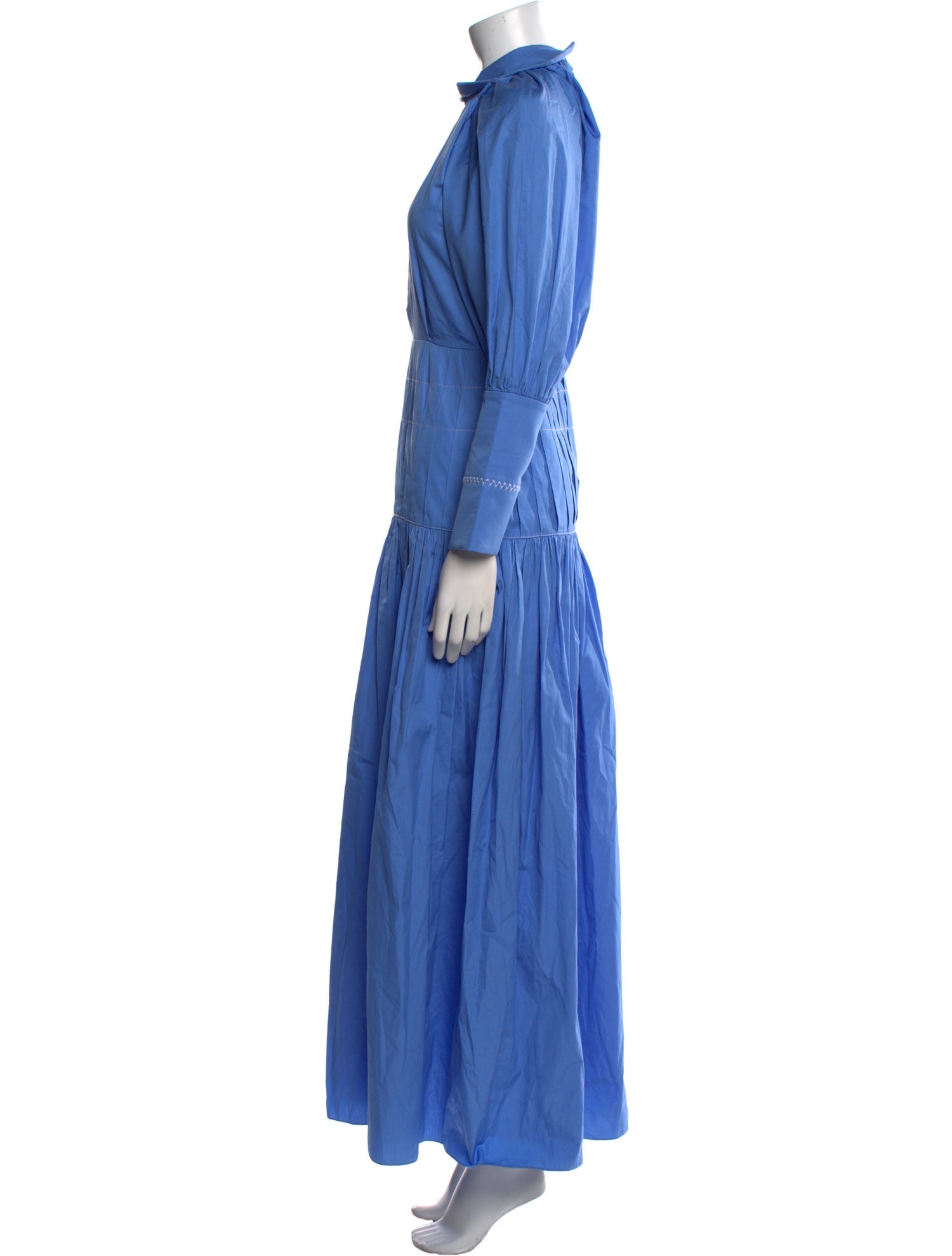 Ellery Mock Neck Long Dress