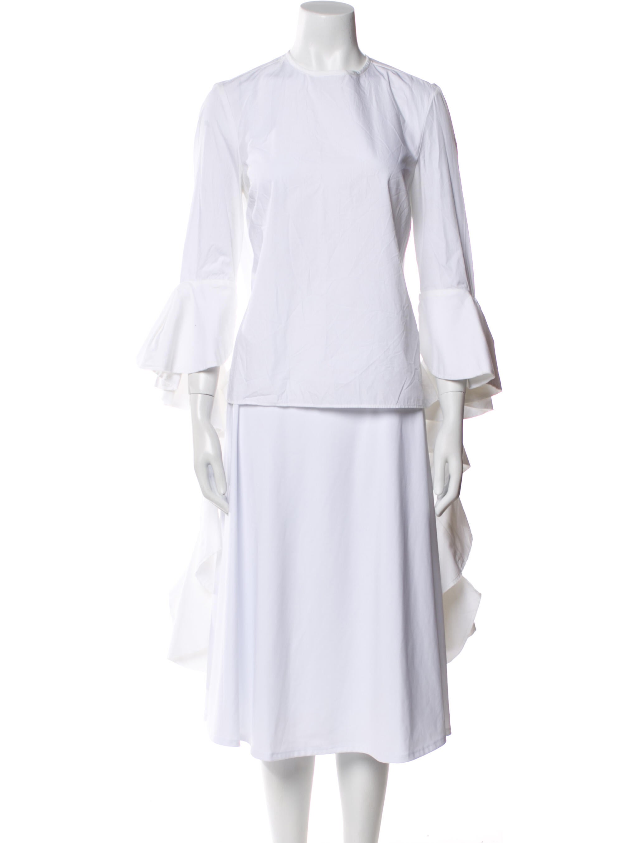 Ellery Crew Neck Three-Quarter Sleeve Tunic