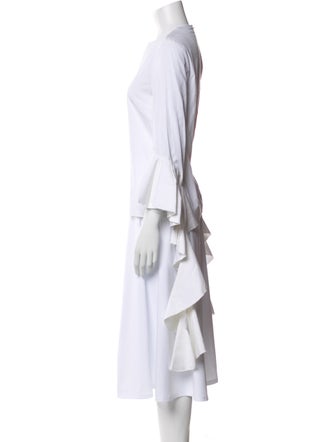 Ellery Crew Neck Three-Quarter Sleeve Tunic