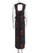 Ellery Floral Print Long Dress