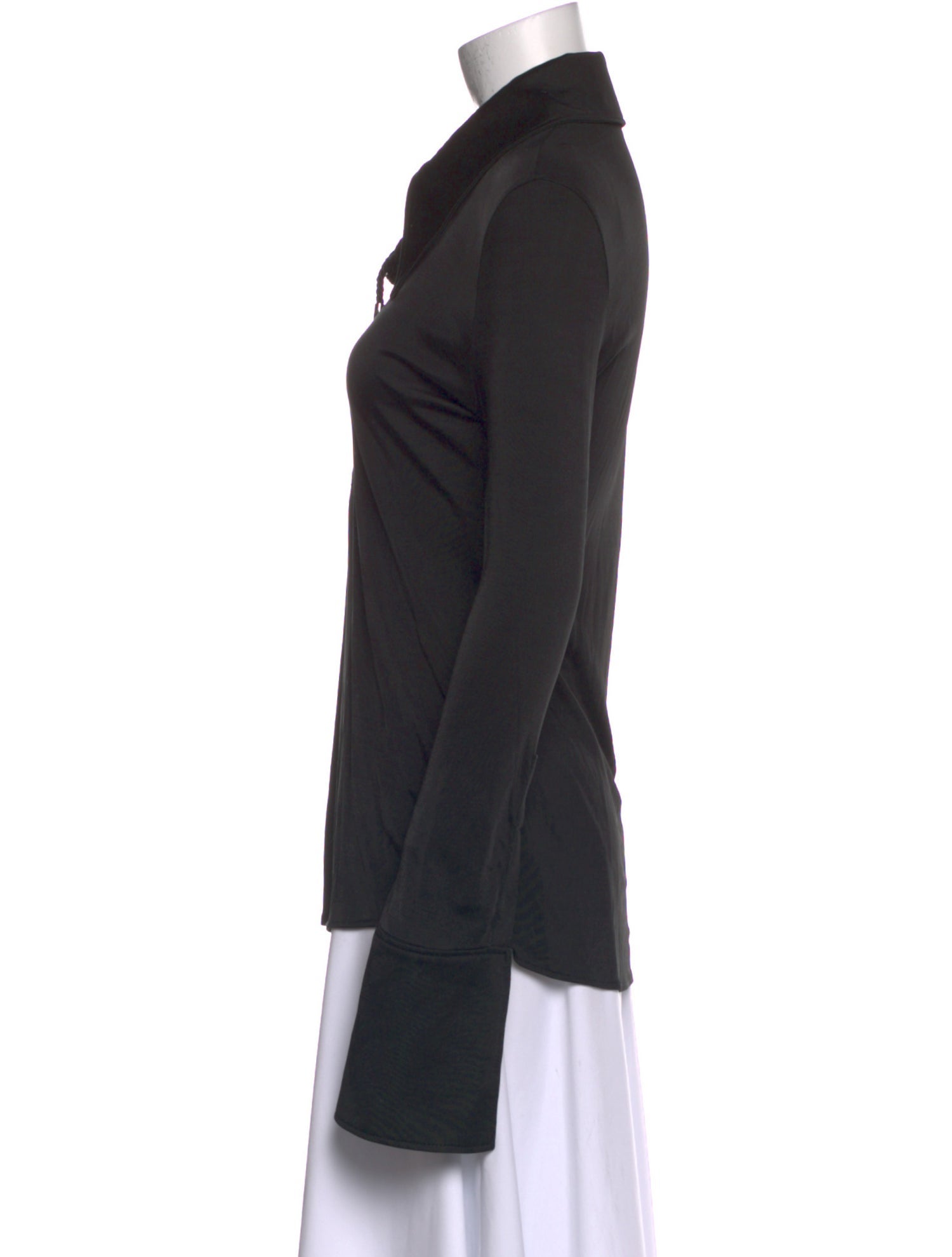 Ellery Long Sleeve Button-Up Top