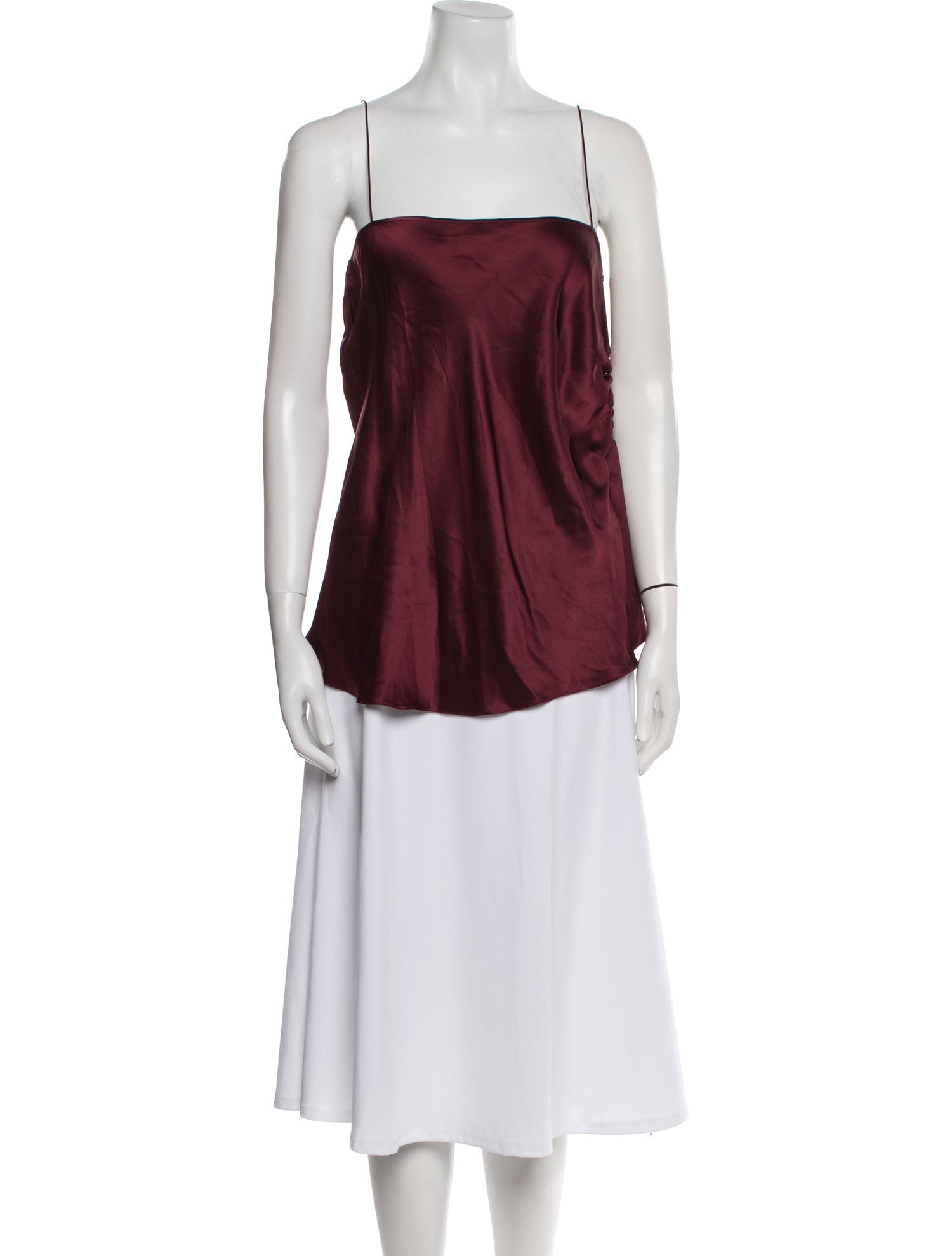 Ellery Silk Square Neckline Tunic