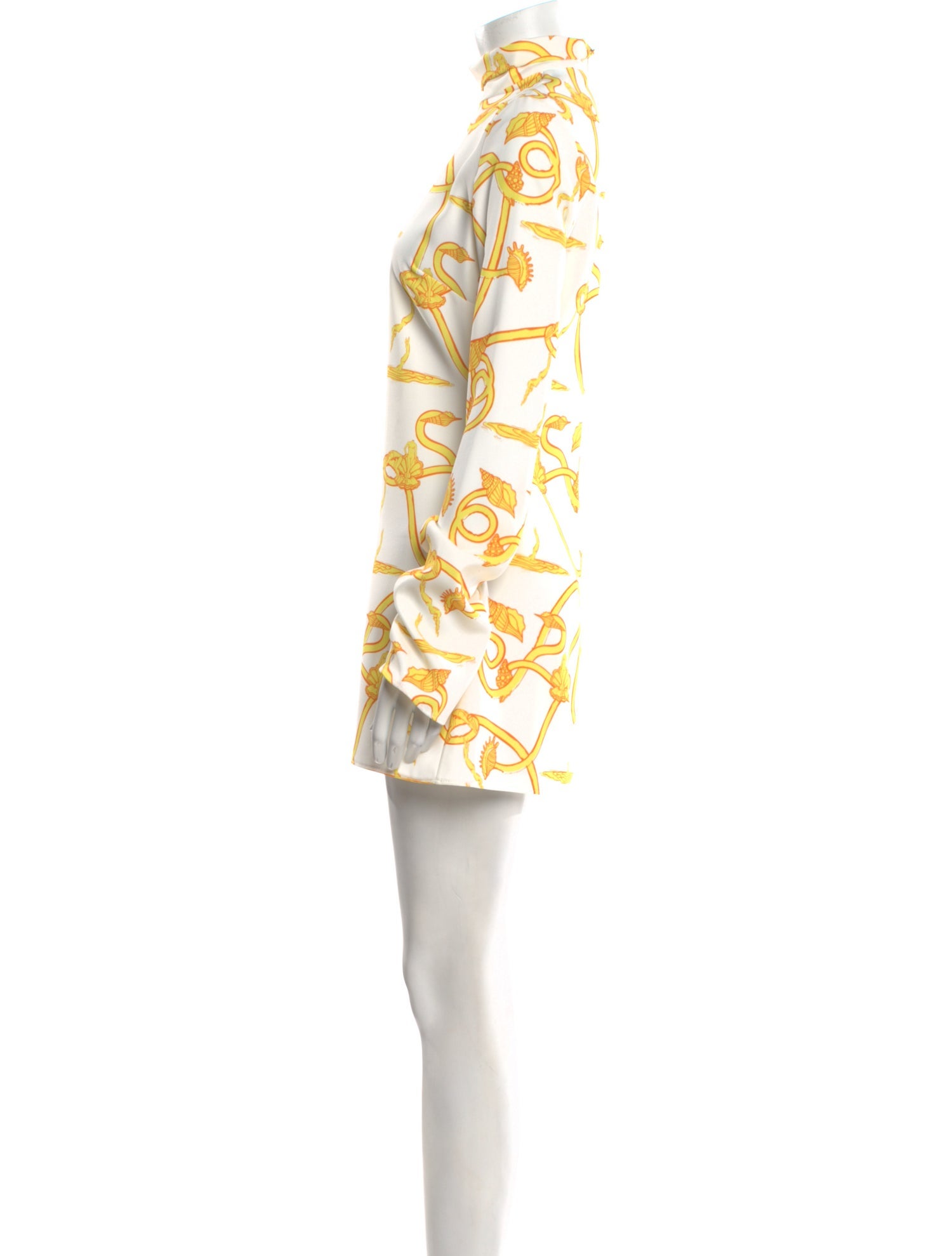 Ellery Printed Mini Dress