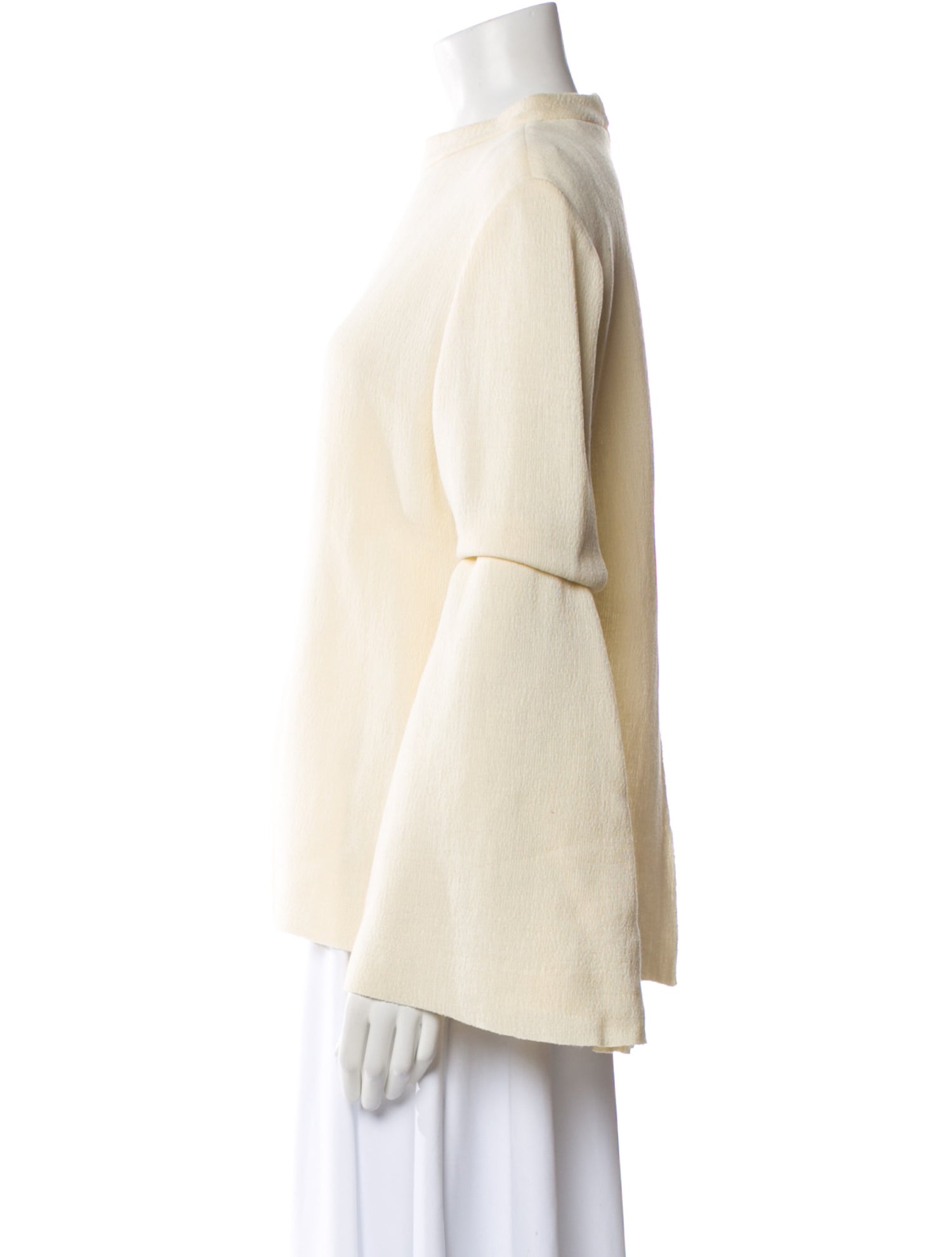 Ellery Mock Neck Long Sleeve Sweatshirt