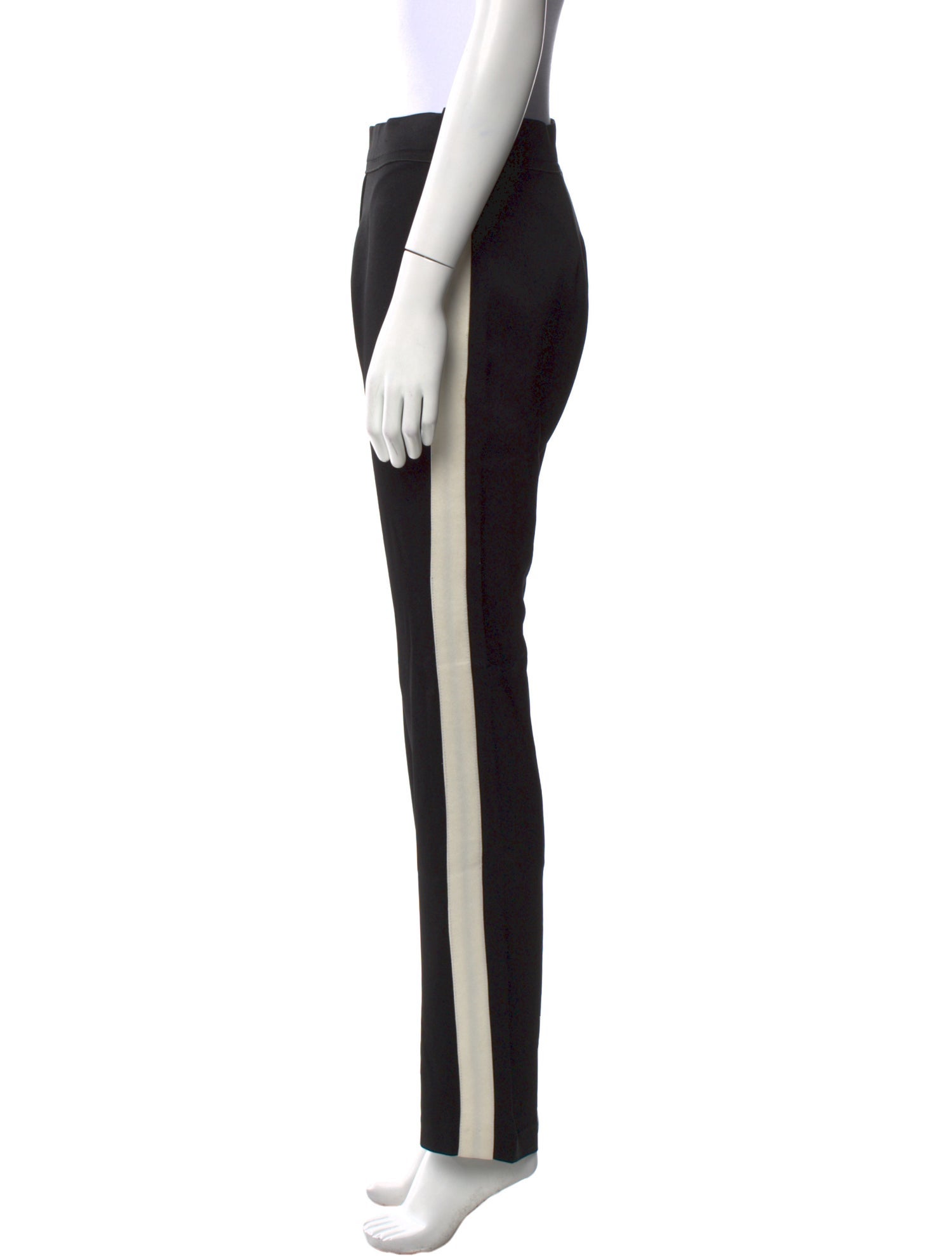 Ellery Colorblock Pattern Straight Leg Pants