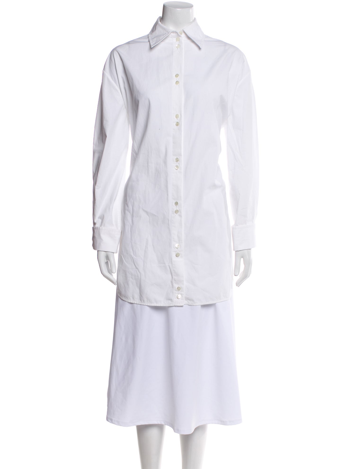 Ellery Long Sleeve Button-Up Top