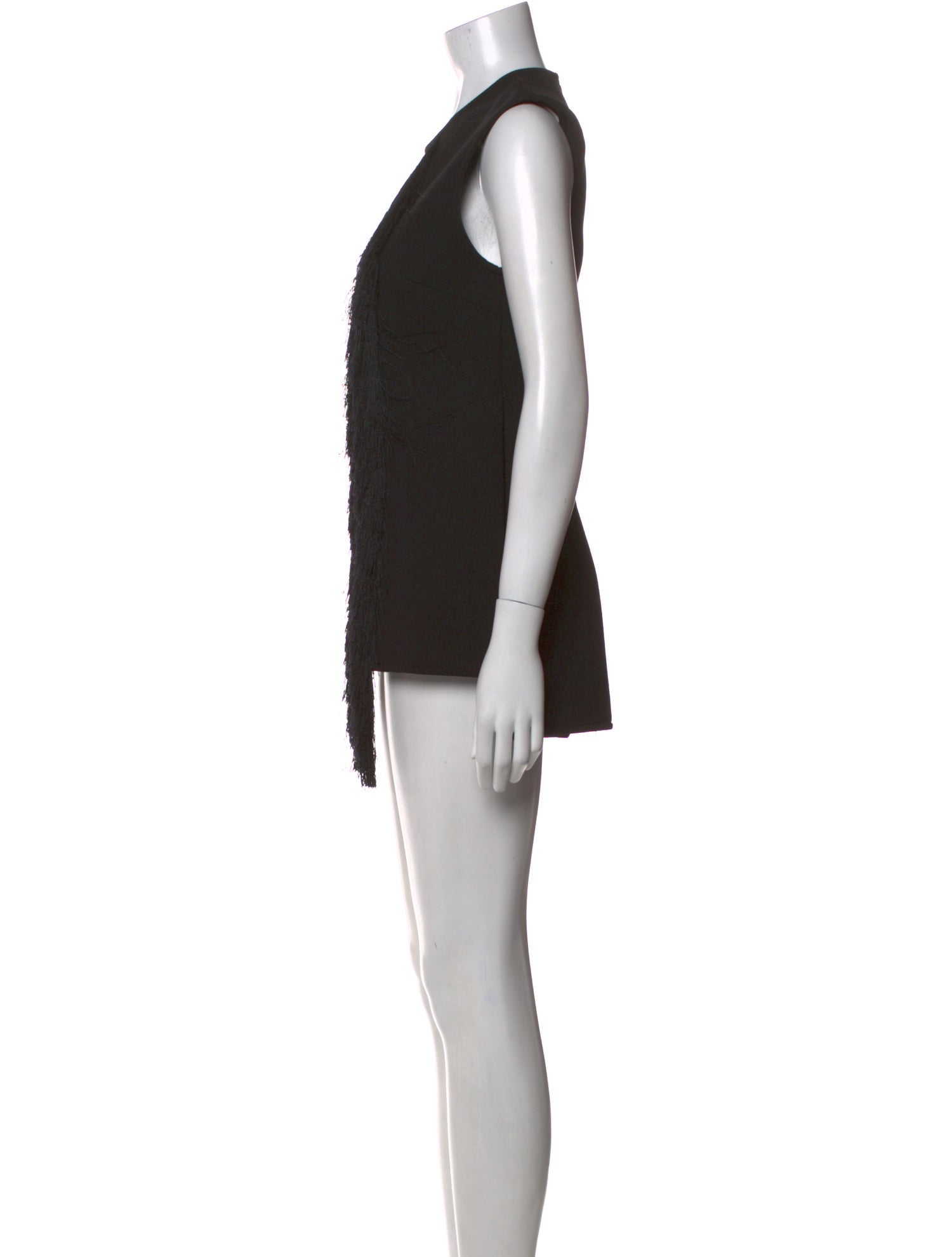 Ellery Crew Neck Sleeveless Top