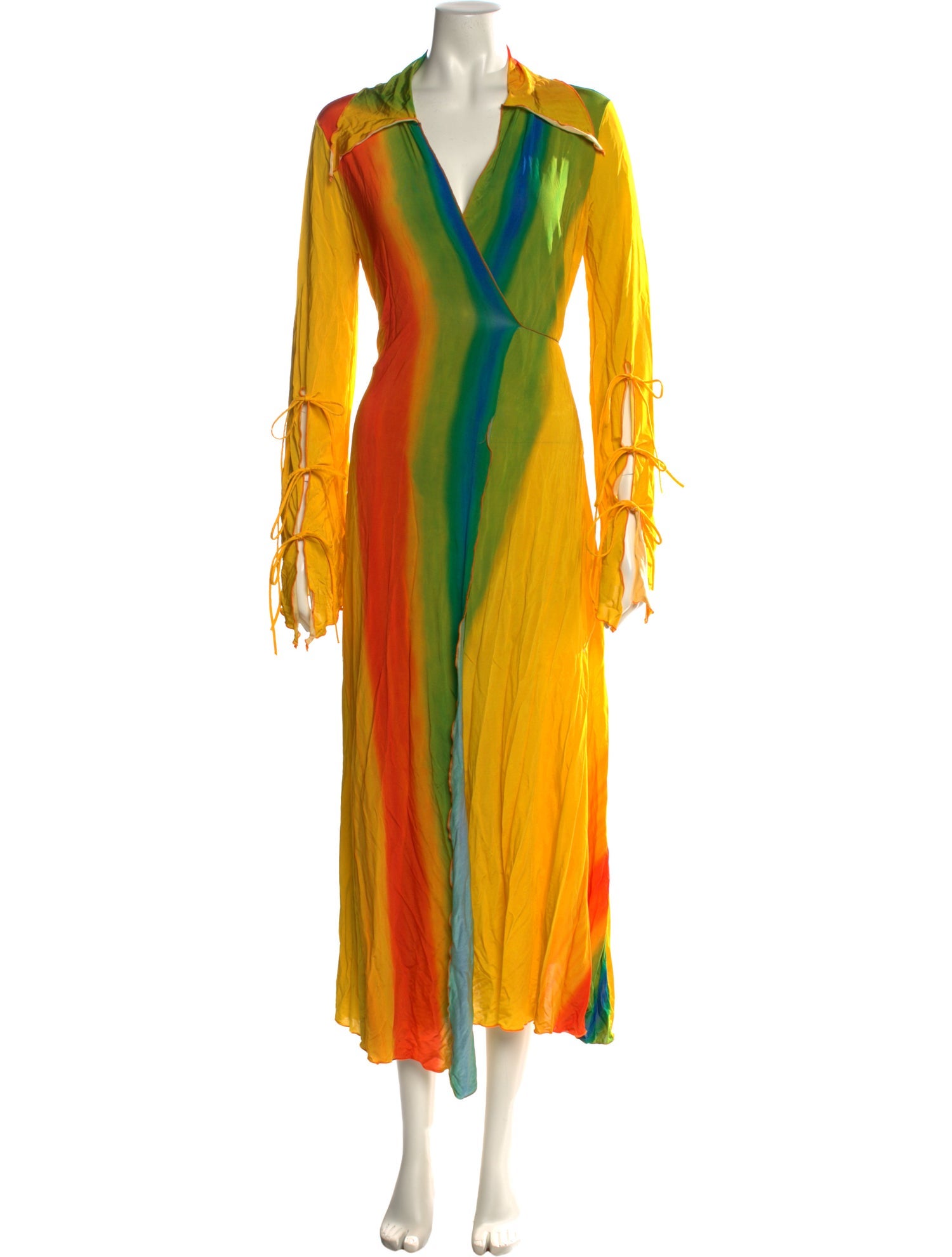 Ellery Printed Long Dress