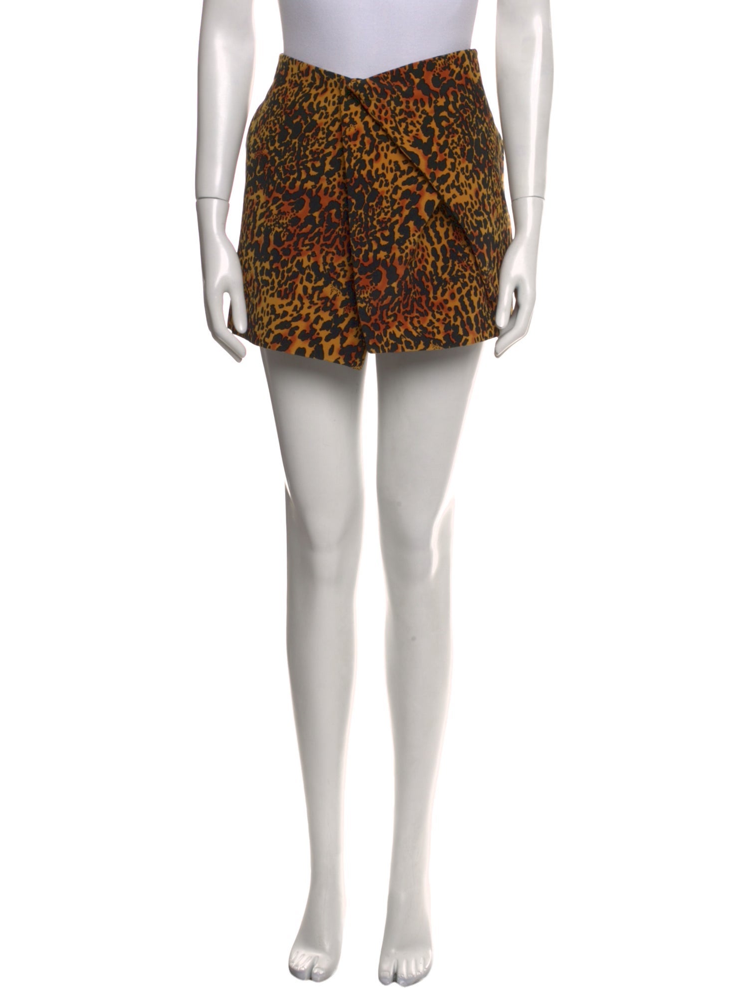 Ellery Animal Print Mini Skirt