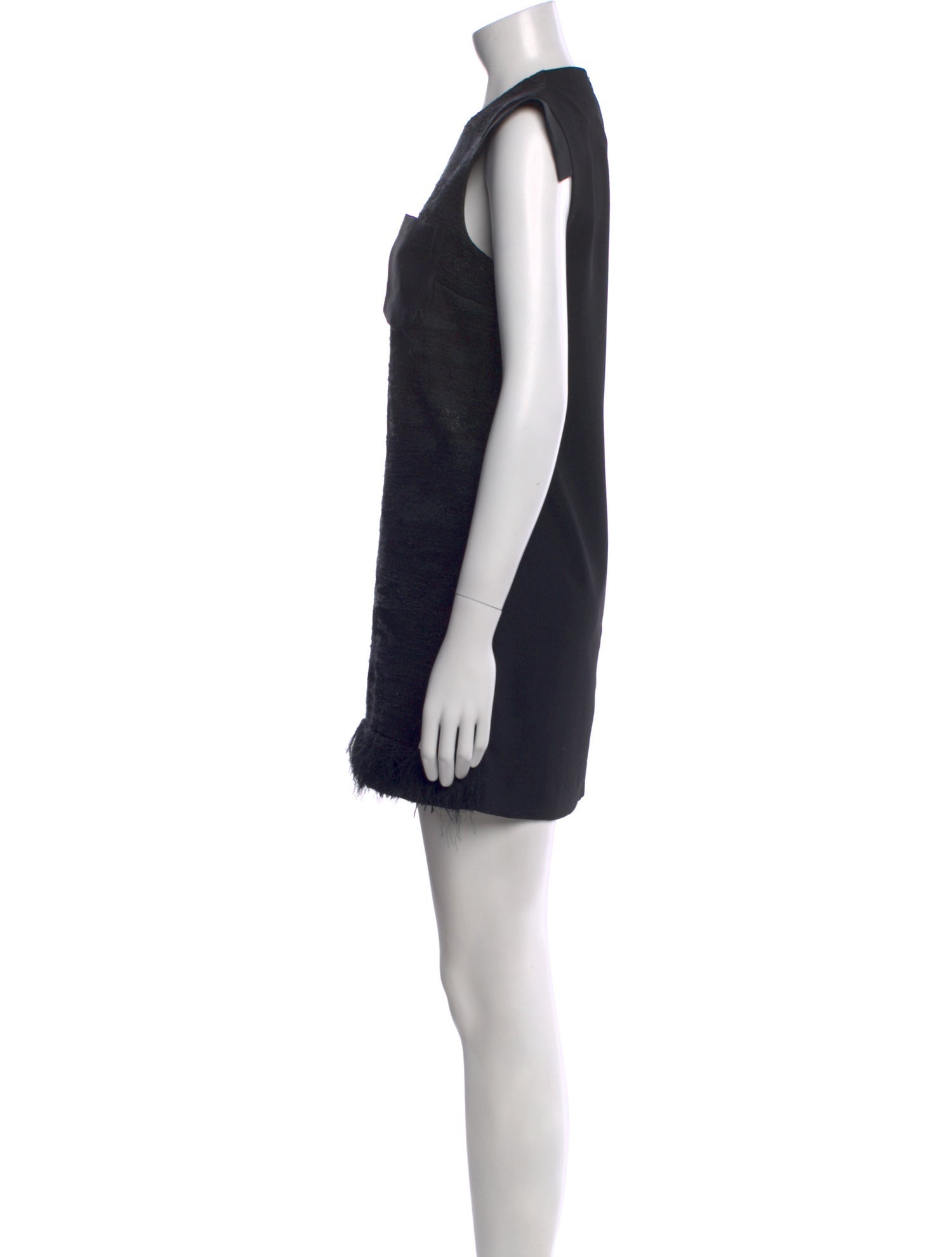 Ellery Crew Neck Mini Dress