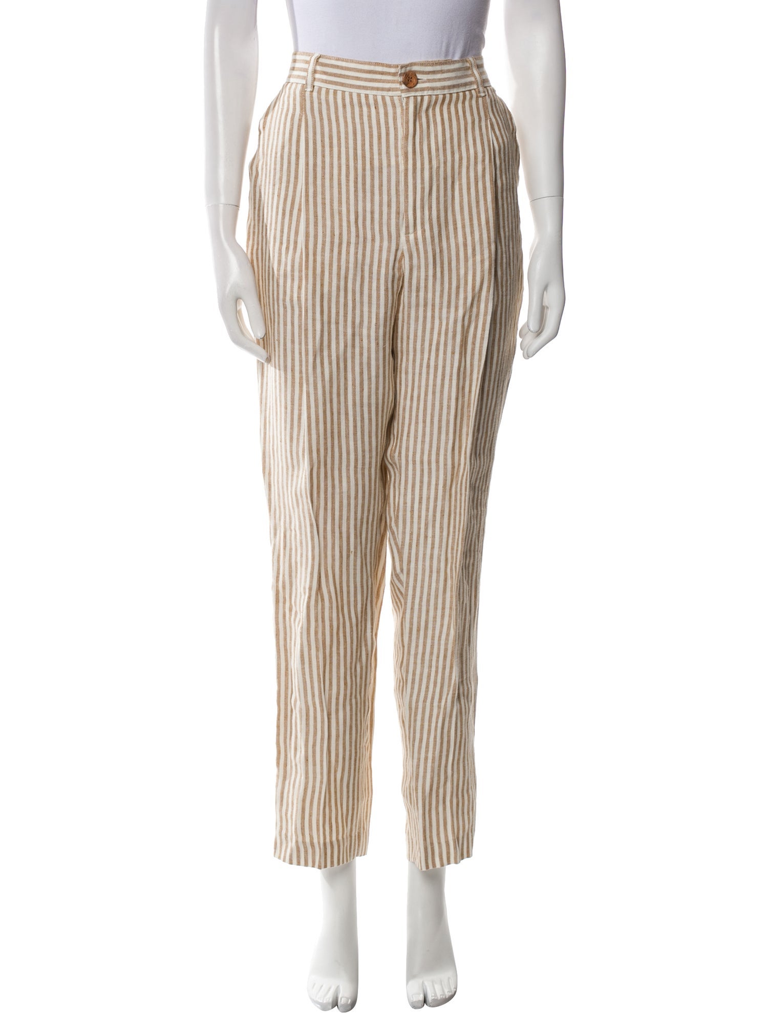 Ellie Mae Linen Straight Leg Pants