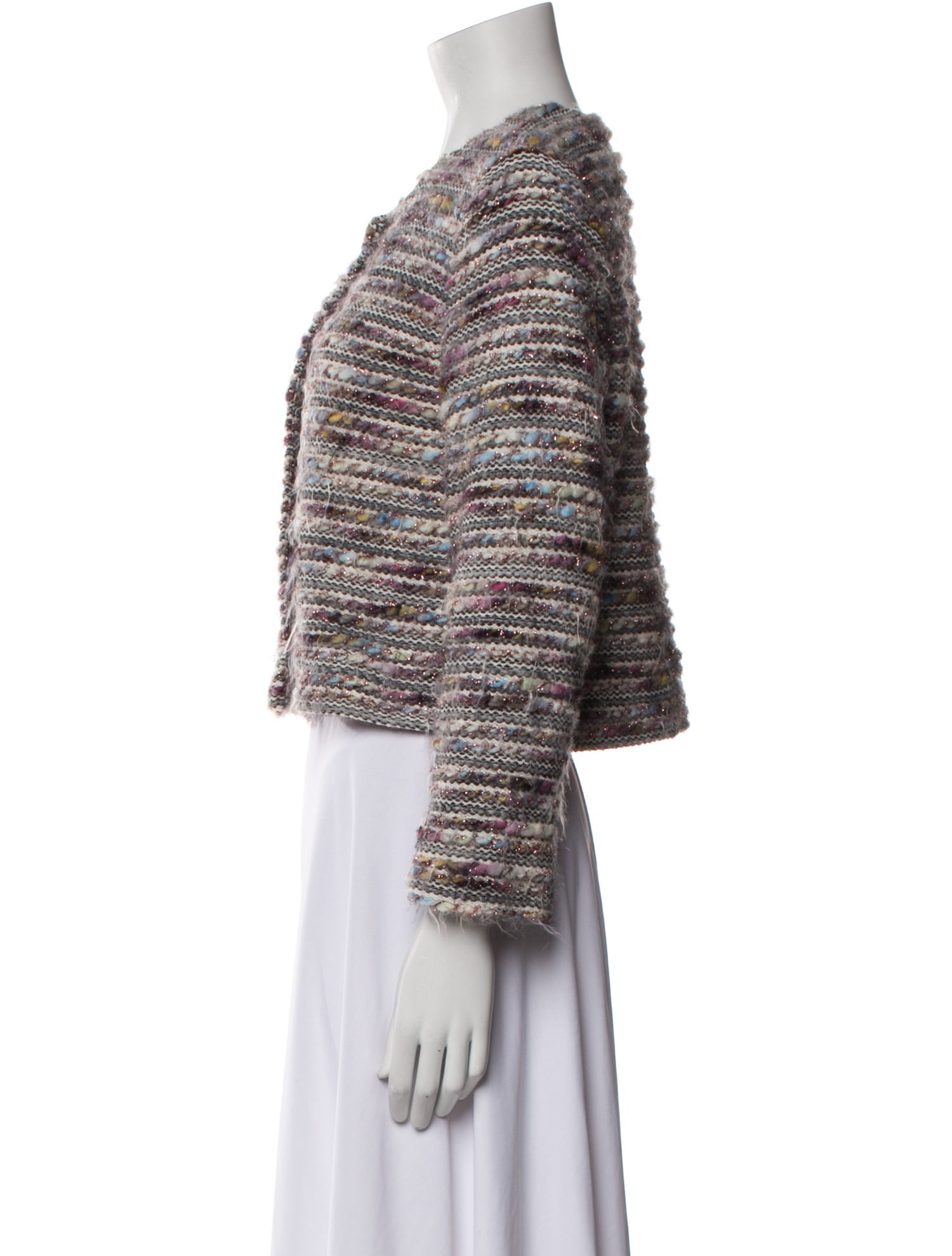 Ellie Mae Tweed Pattern Jacket