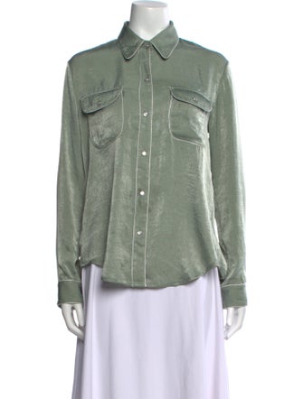Ellie Mae Long Sleeve Button-Up Top