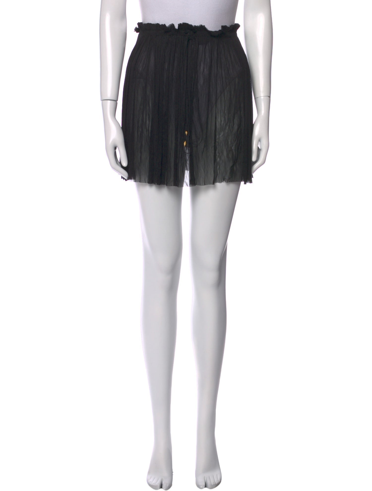 Elena Makri Silk Mini Skirt